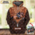 Love Horse Breeds Cattle Farm Leather Texture Personalized Hoodie